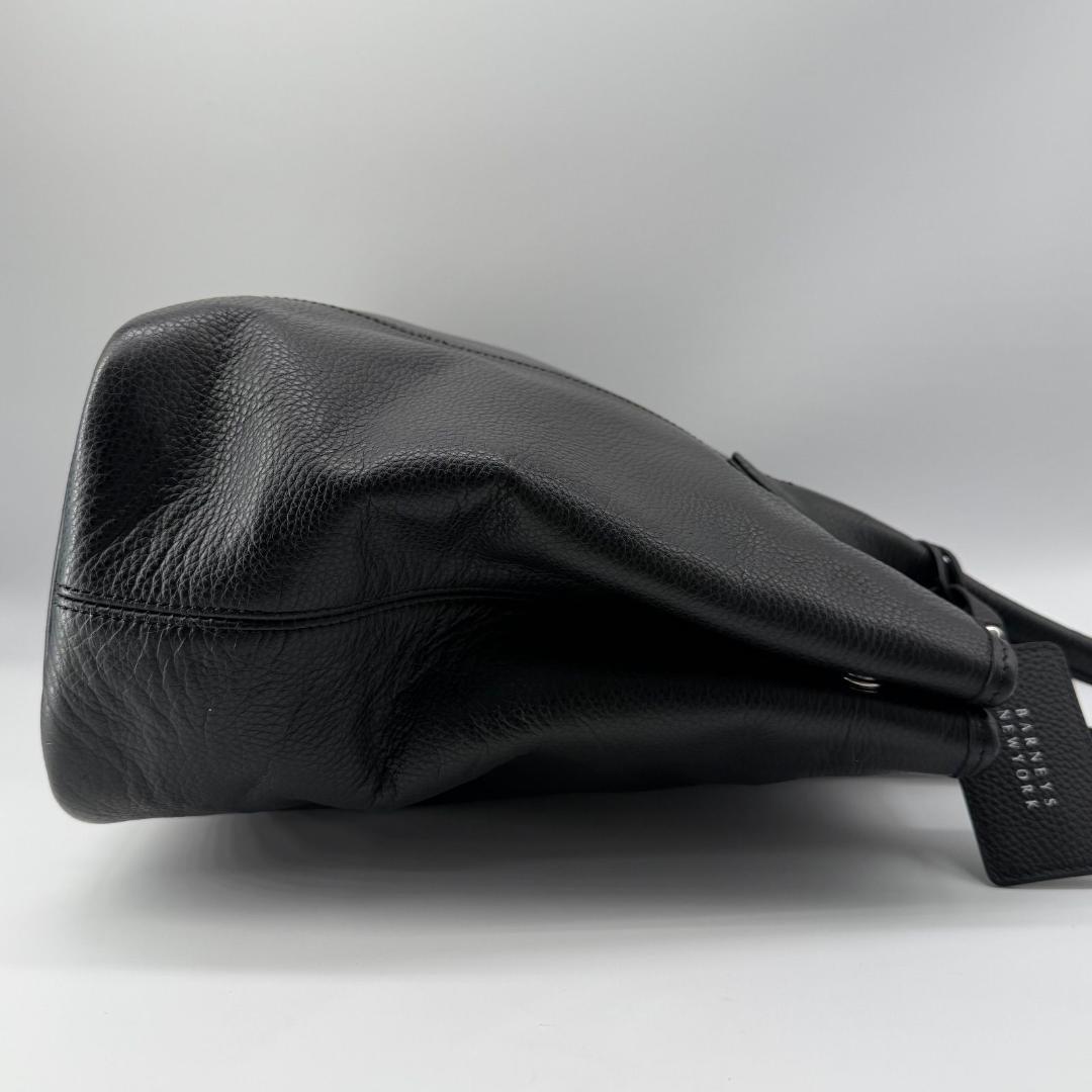 15720✨バーニーズニューヨーク トートバッグ 肩掛け ビジネス オールレザー