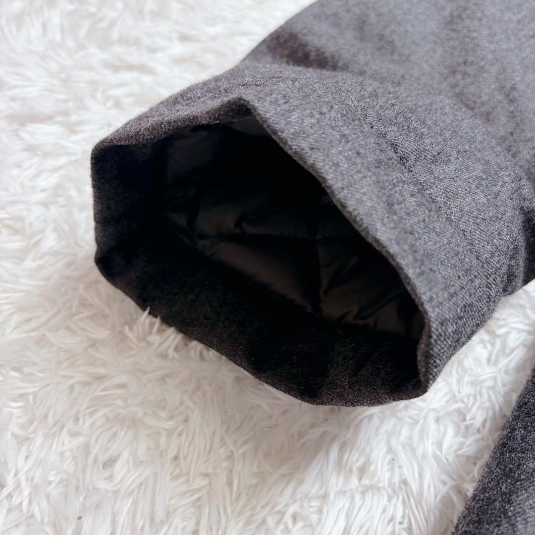 極美品　マッキントッシュ エディフィス別注 ステンカラー ダウンコート　グレー