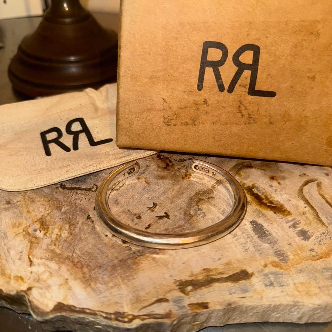 RRL シルバー925 ハンマースターリングカフ Mサイズ アメリカ製年末値下げ