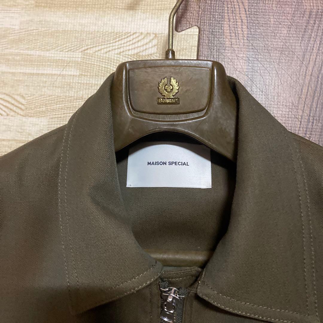 極美品 定価約3万 maison special ハリントンジャケット