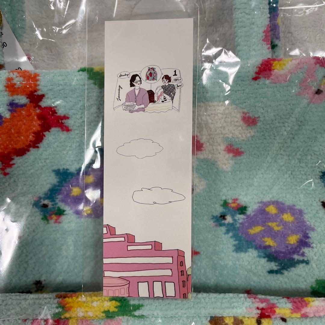 【新品未使用】フェイラー 神崎恵さん　巾着バッグ ペールグリーン feiler