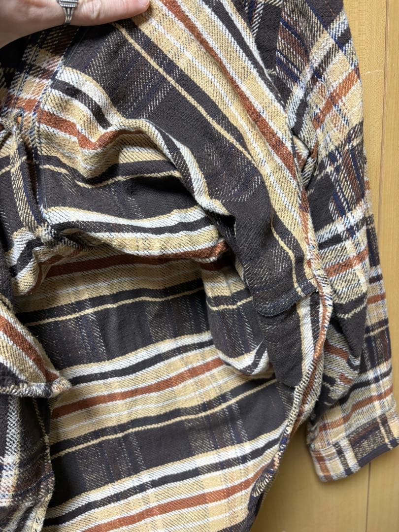 70s BIGMAC ヘビーフランネルシャツ ヘビネル　ネルシャツ　高配色
