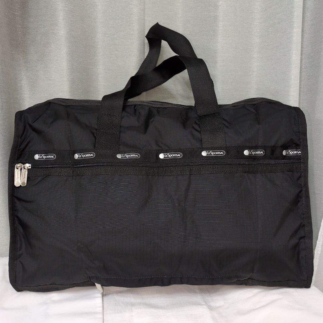 LeSportsac 2WAY ブラック ボストンバッグ レスポートサック