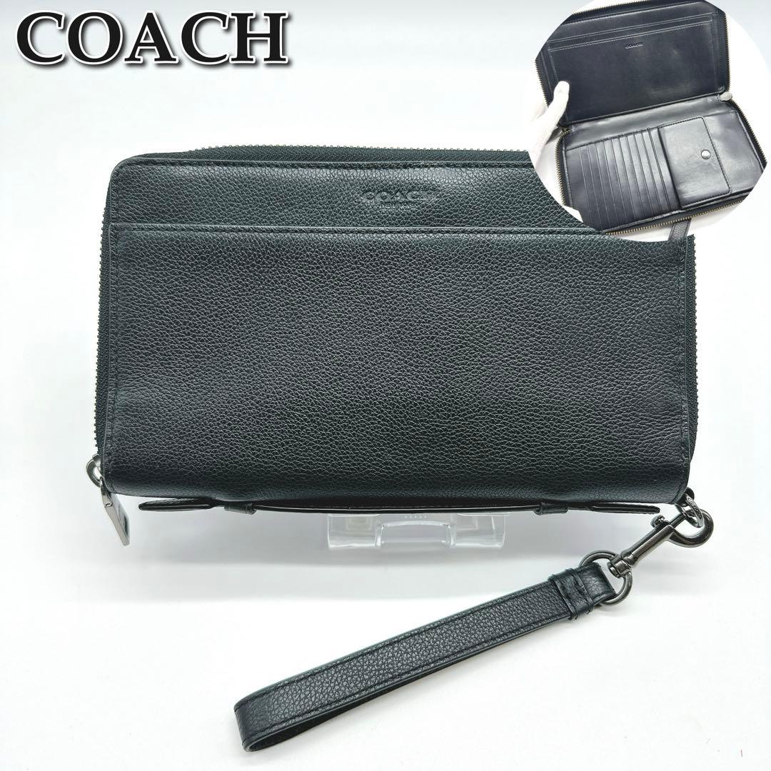 美品★COACH コーチオーガナイザー 長財布 ジッピー★C44