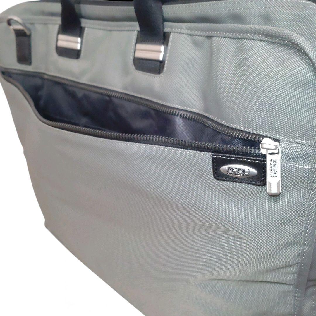 美品　ゼロハリバートン　ガーメントバッグ　フルセット　スーツケース　グレー