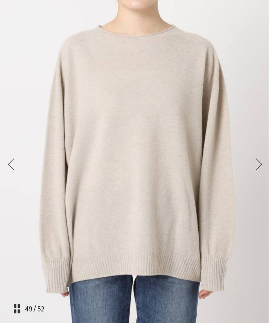 Spick and Span　CHESSルーズボートネックプルオーバー