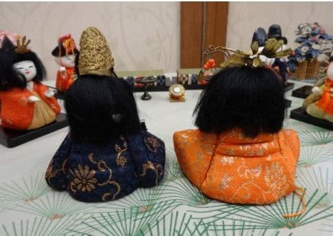 雛人形　木目込み　花雛　豆雛　まめ雛　雛人形　三月節句　時代物　骨董品