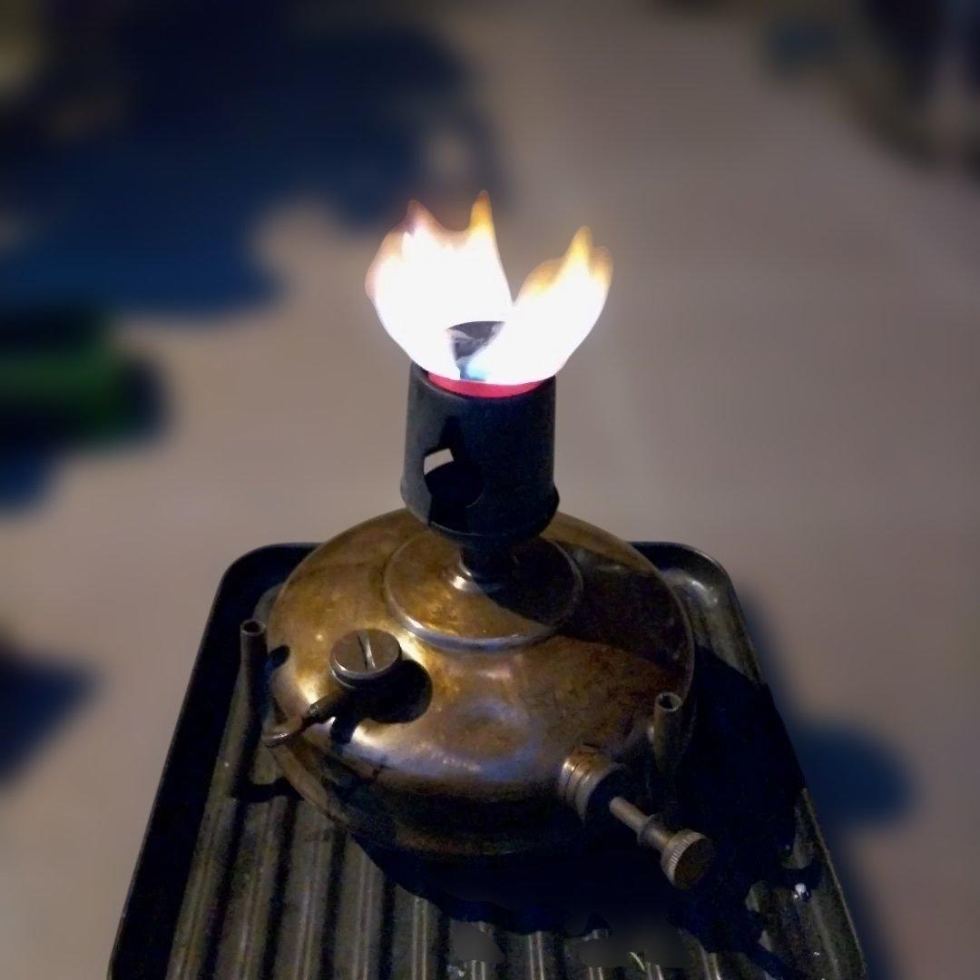 オプティマス ケロシン灯油ストーブ バーナーNO100漆塗り