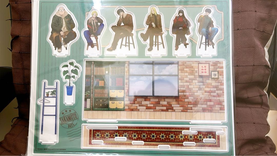 サカモトデイズ まるくじ 【Vintaga style】 アクリルジオラマ