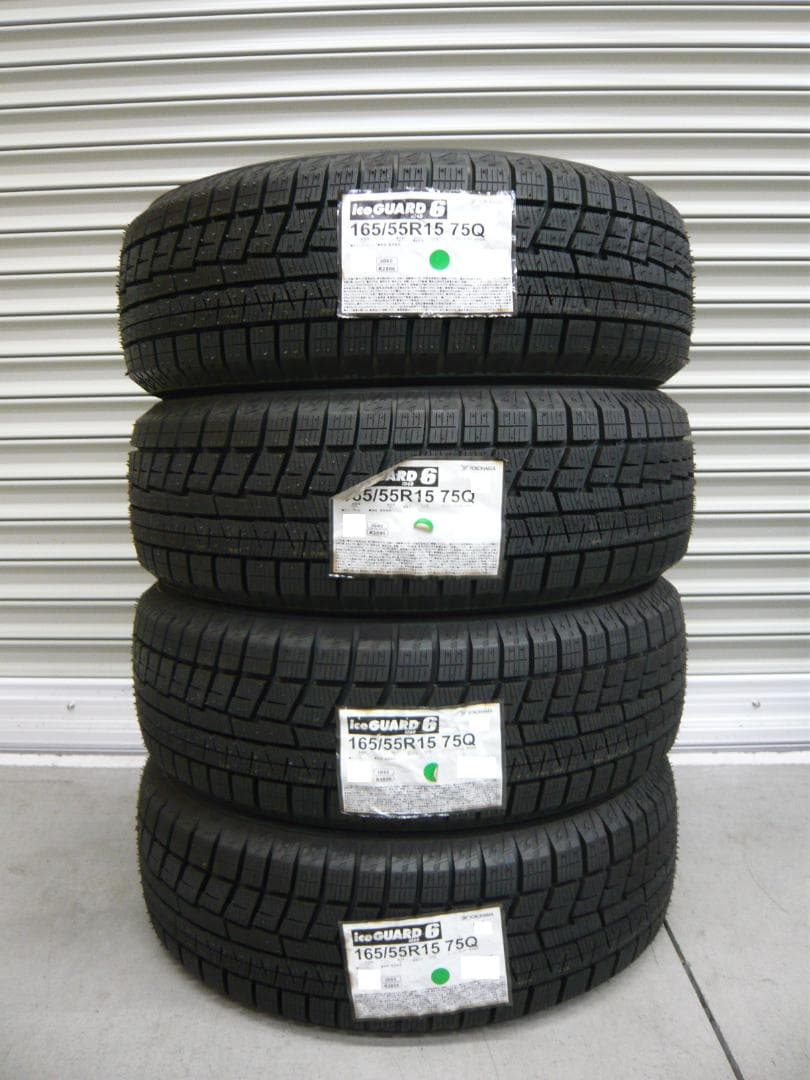 全国送料込☆ヨコハマアイスガードIG60☆165/55R15☆スタッドレスタイヤ