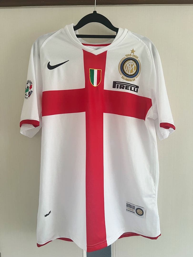 インテルミラノ　ユニフォーム　100周年　アウェー　イブラヒモビッチ　白 L