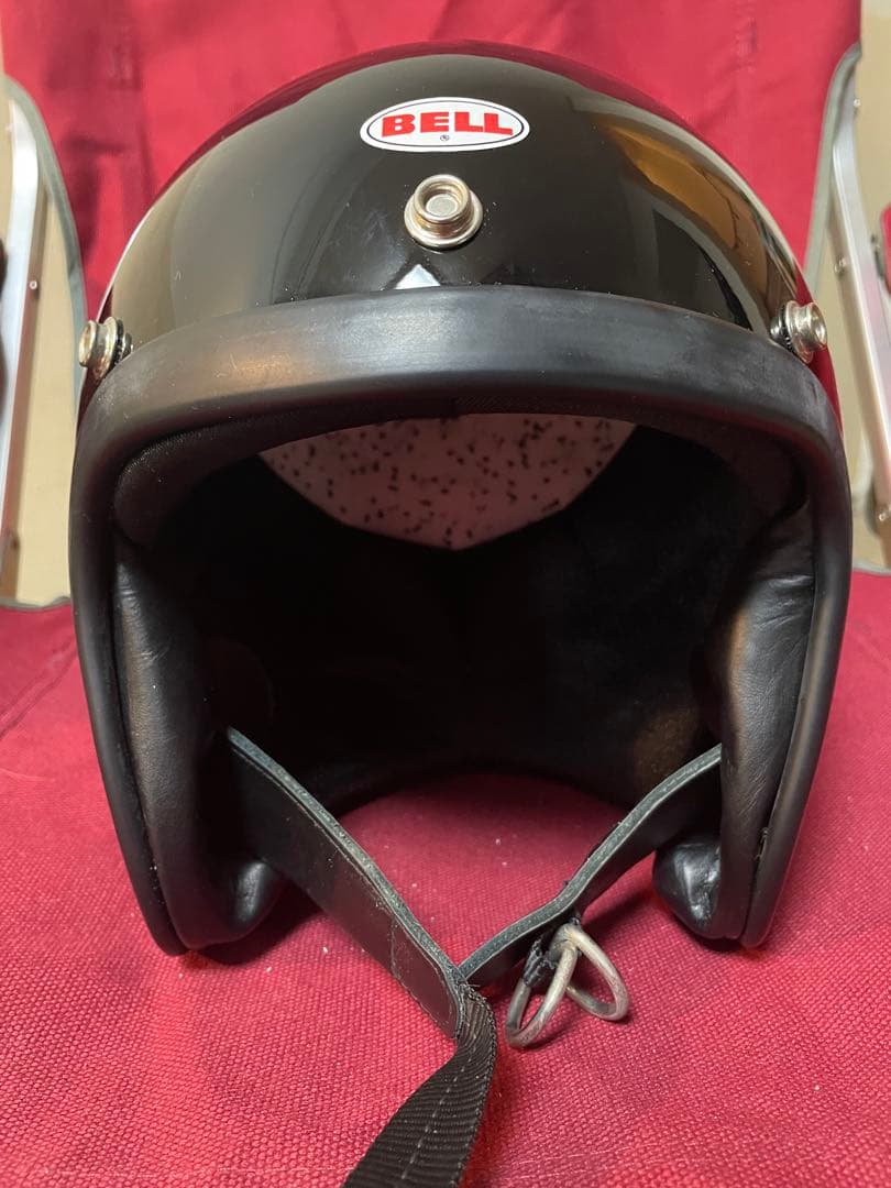 BELL 500-TXJブラックジェットヘルメット　ジャンク