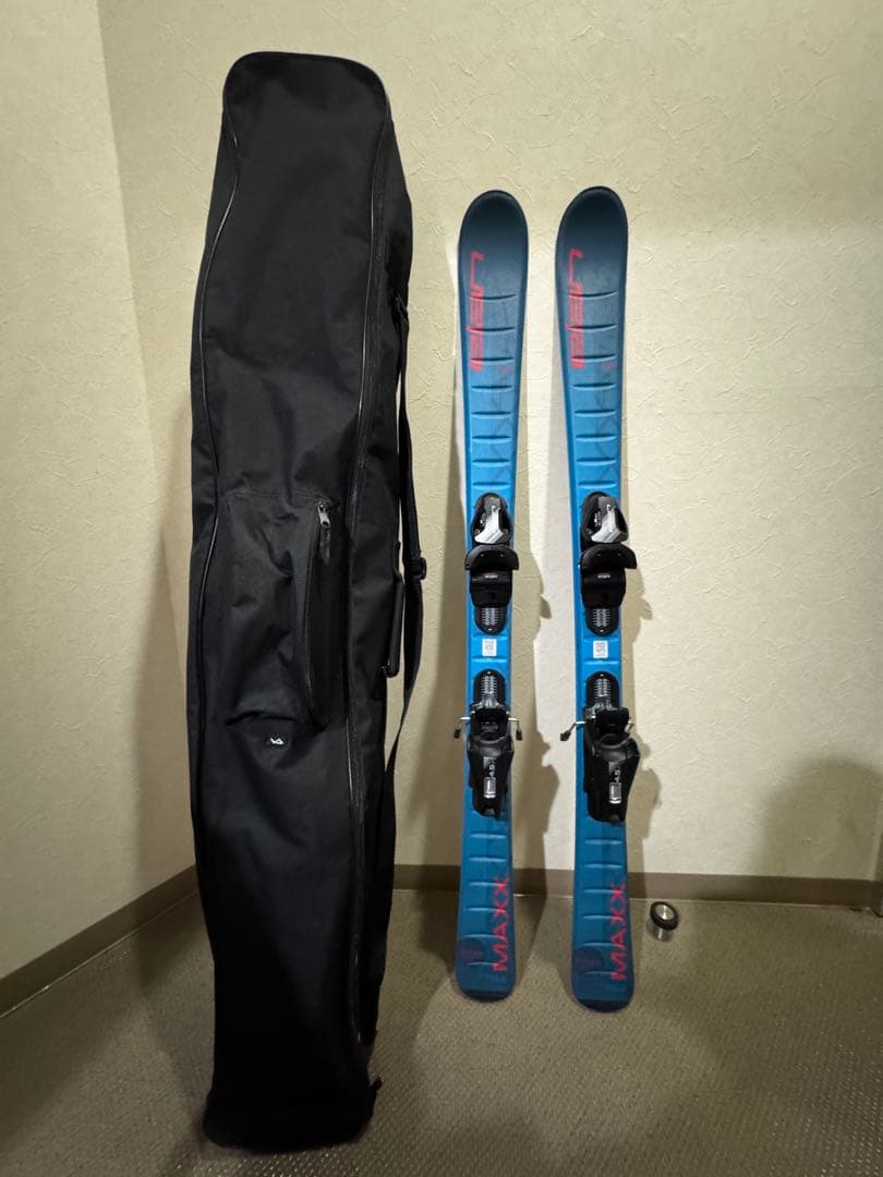 スキーセット　板elan 120cm 2025年1月購入　ブーツメットストック