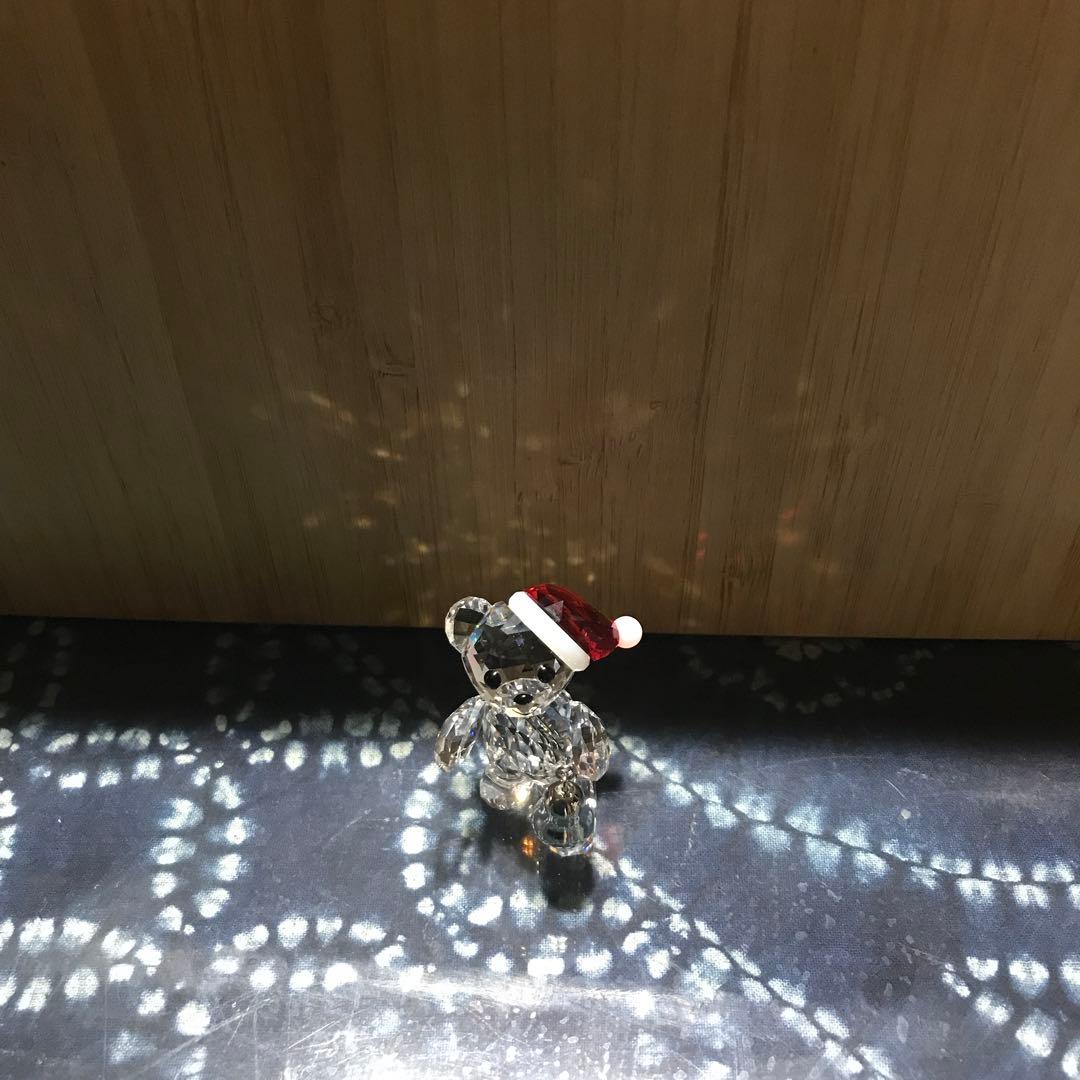 スワロフスキー　サンタ　ベア　箱付き