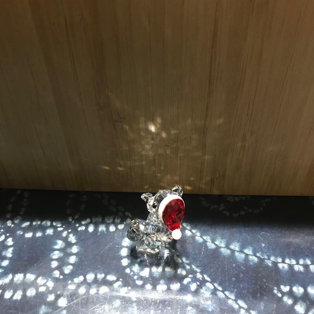 スワロフスキー　サンタ　ベア　箱付き