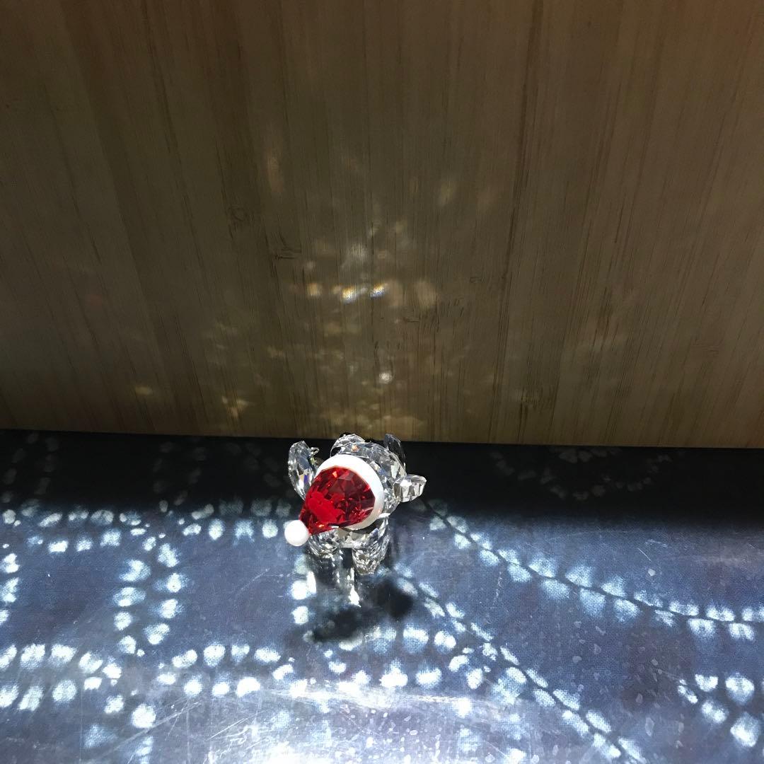 スワロフスキー　サンタ　ベア　箱付き