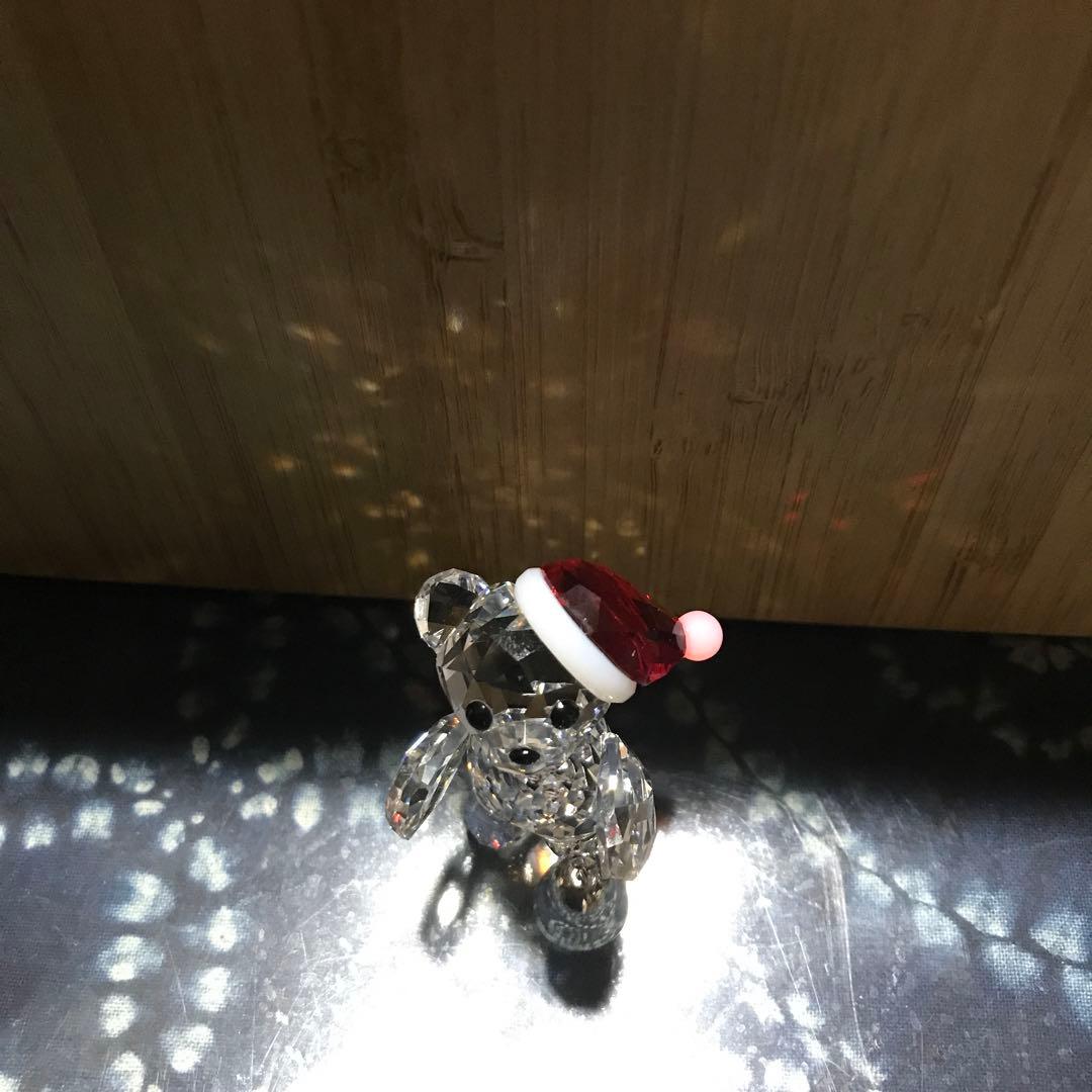スワロフスキー　サンタ　ベア　箱付き