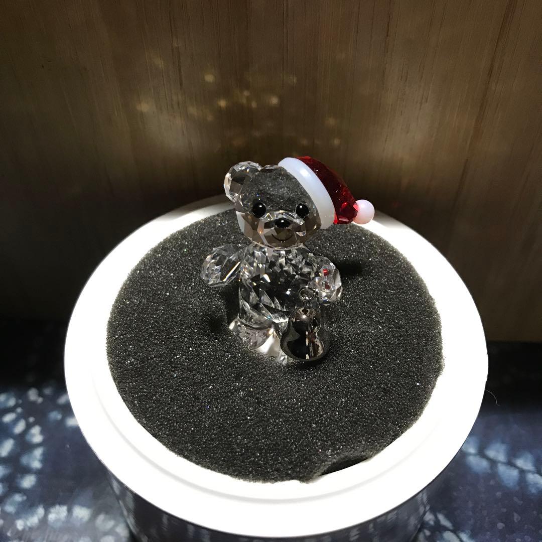 スワロフスキー　サンタ　ベア　箱付き