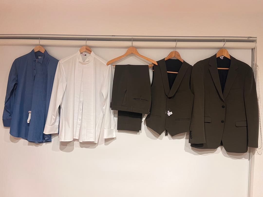 THE URBAN BLANCHE タキシード　カーキ 9点セット