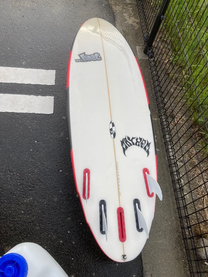 Lost mayhem ショートボード レッド/ブラック　5.11 31.7L