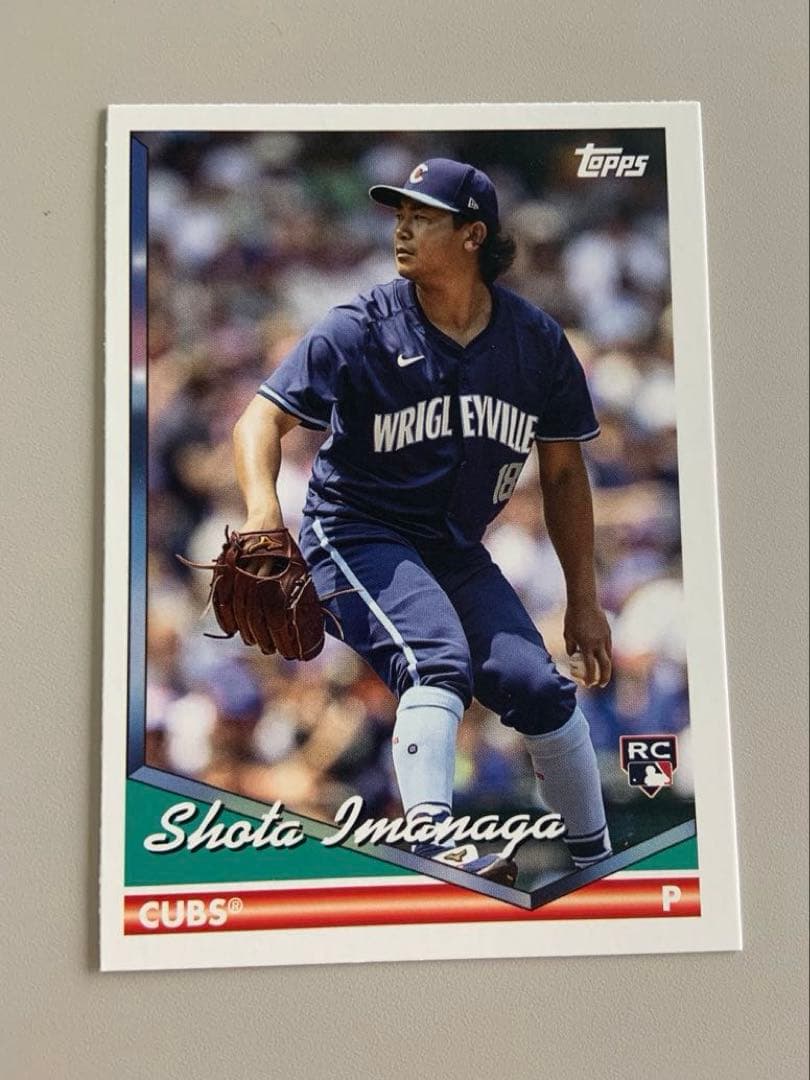 ガ*ン様 今永昇太 シカゴカブス球団支給ユニフォーム　 2024年 シティコネク