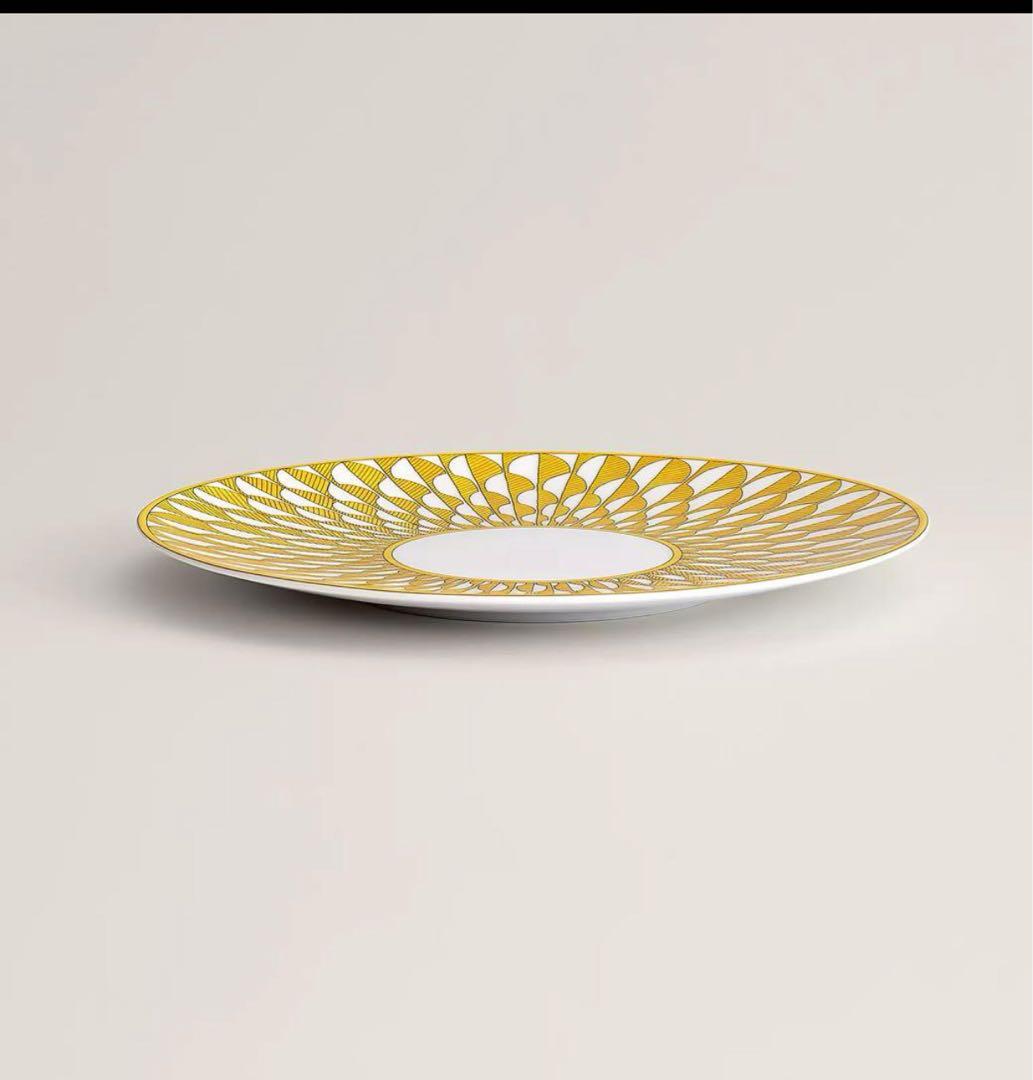 エルメス　ソレイユドゥ　ディナープレート27cm