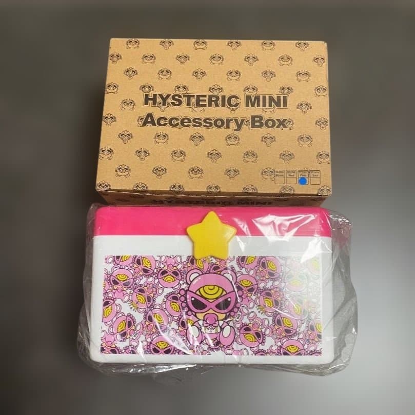 « 新品 » ヒステリックミニ アクセサリーボックス ピンクテディ 最安値