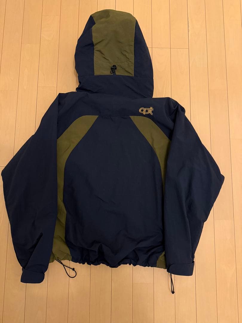 Optstuff Shell Parka (ネイビー×カーキ) Lサイズ