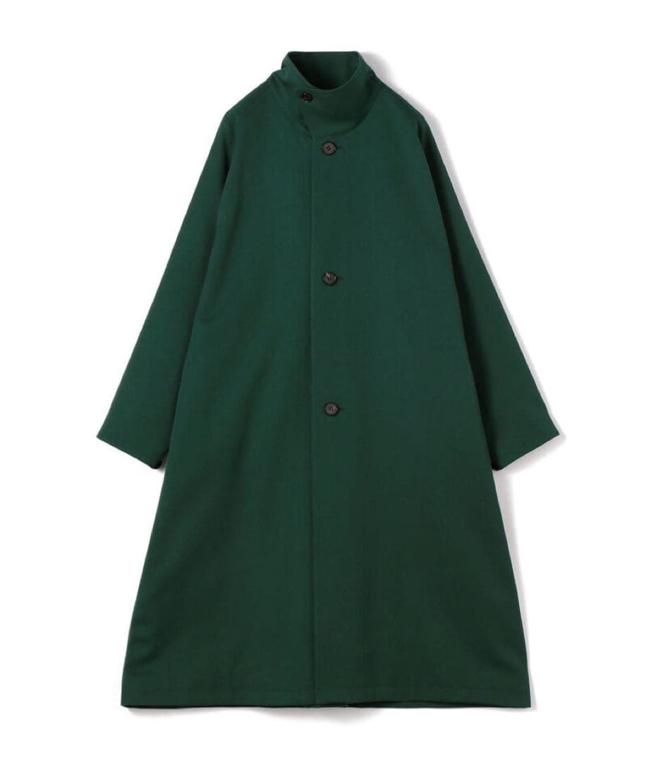 CABaN キャバン ウールギャバジン スタンドカラーコート