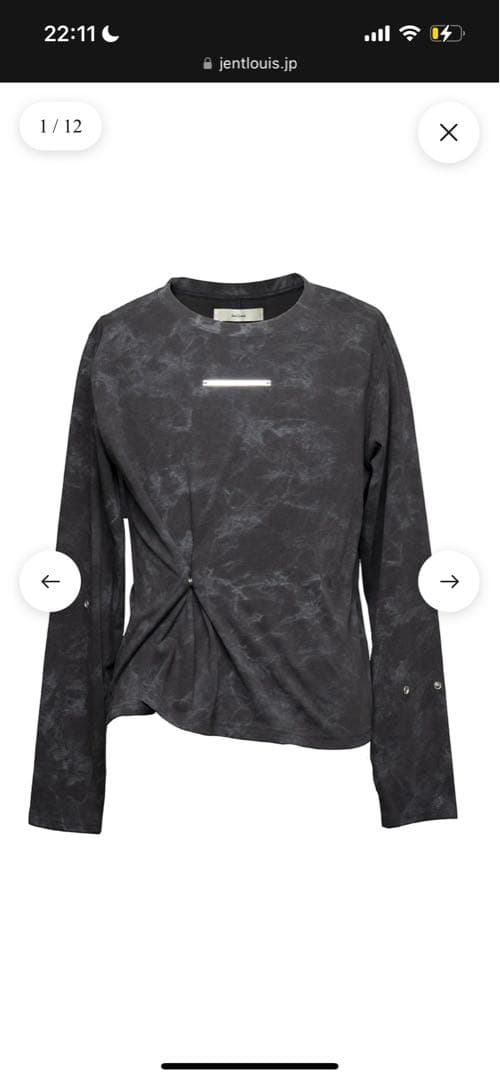 トップス jent louis T-shirt