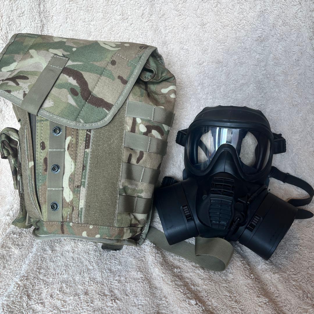 イギリス軍GSRガスマスクMTP バッグ付き