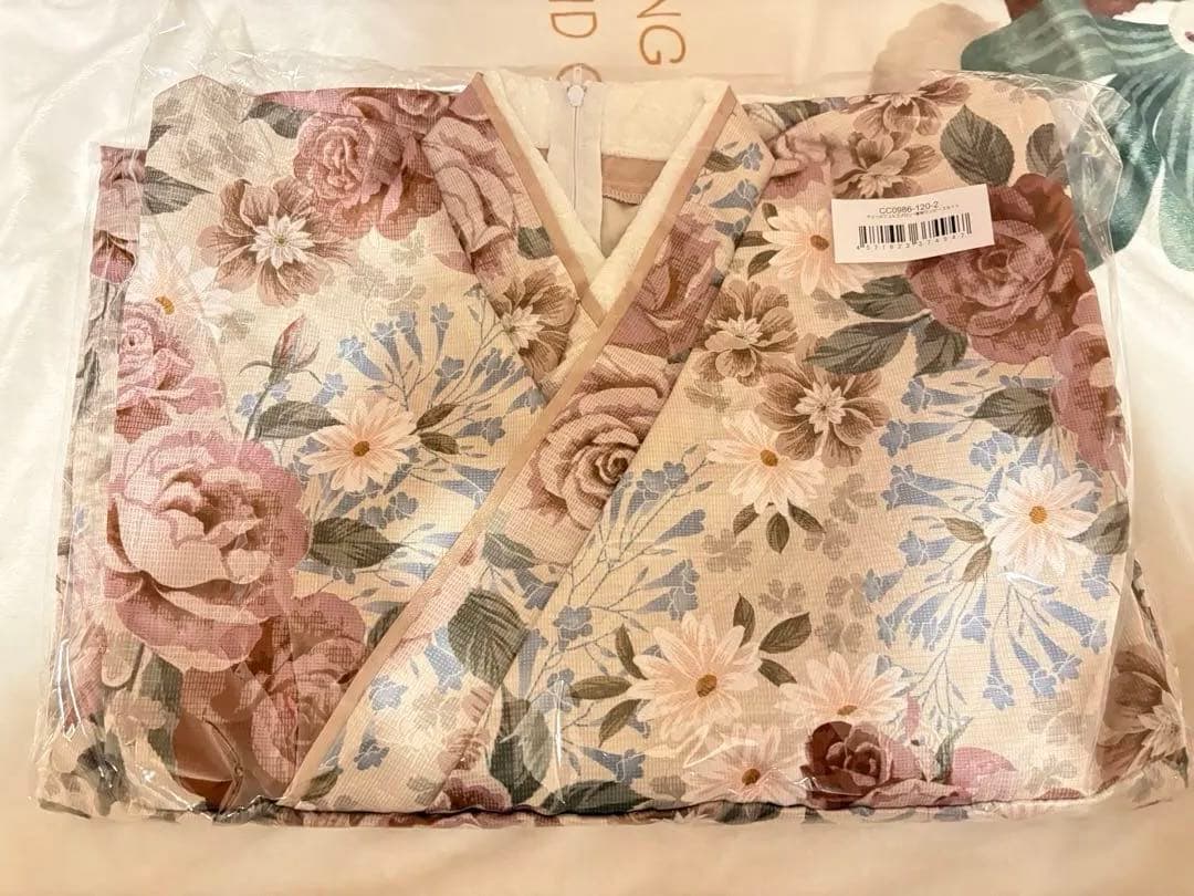 キャサリンコテージ チュールフリルエプロン 着物ワンピース 被布 七五三 3歳