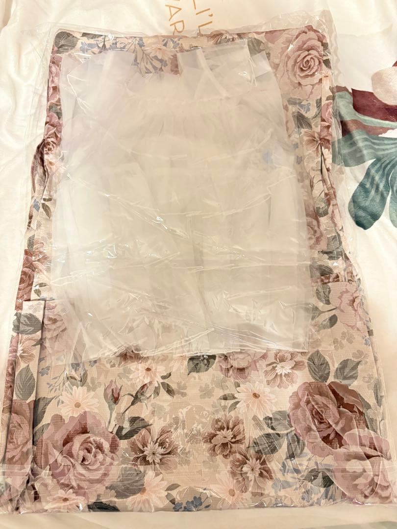 キャサリンコテージ チュールフリルエプロン 着物ワンピース 被布 七五三 3歳