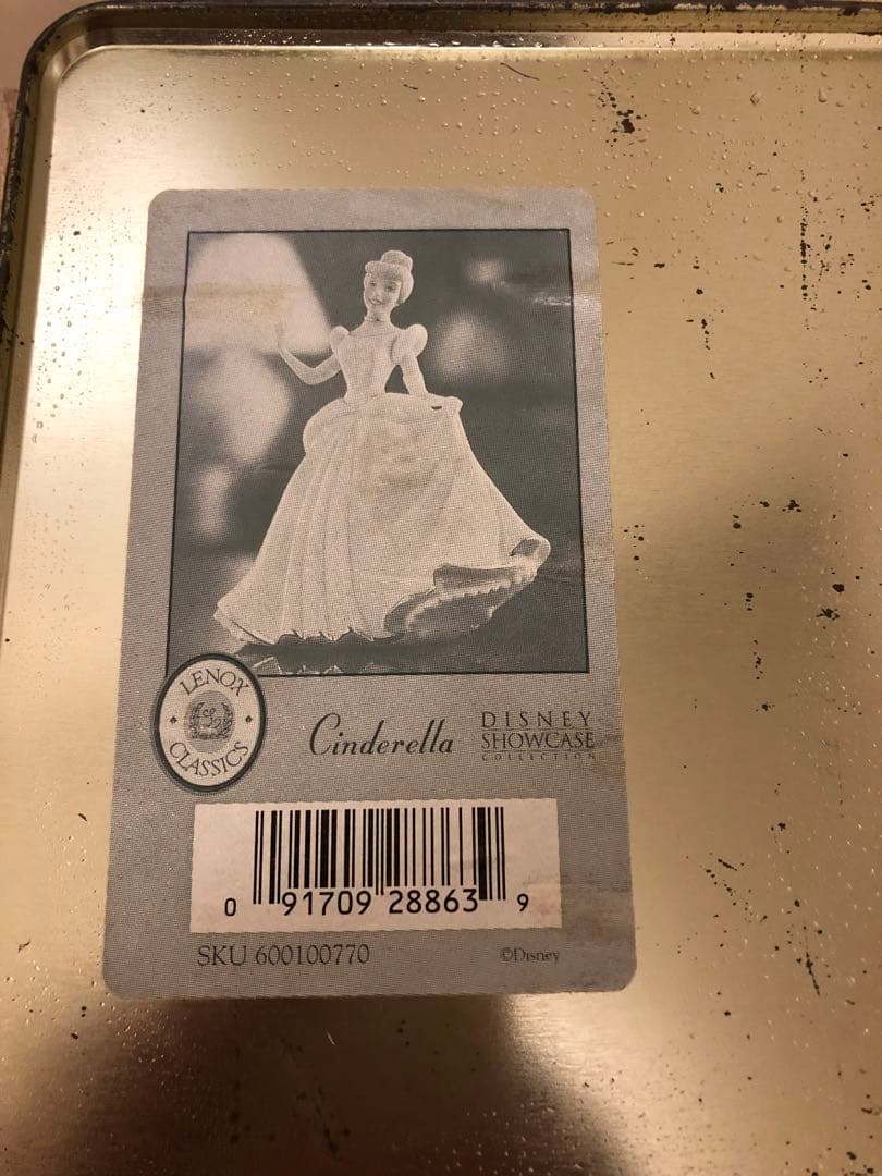ディズニー　シンデレラ　Lenox レノックス　フィギュア　陶器