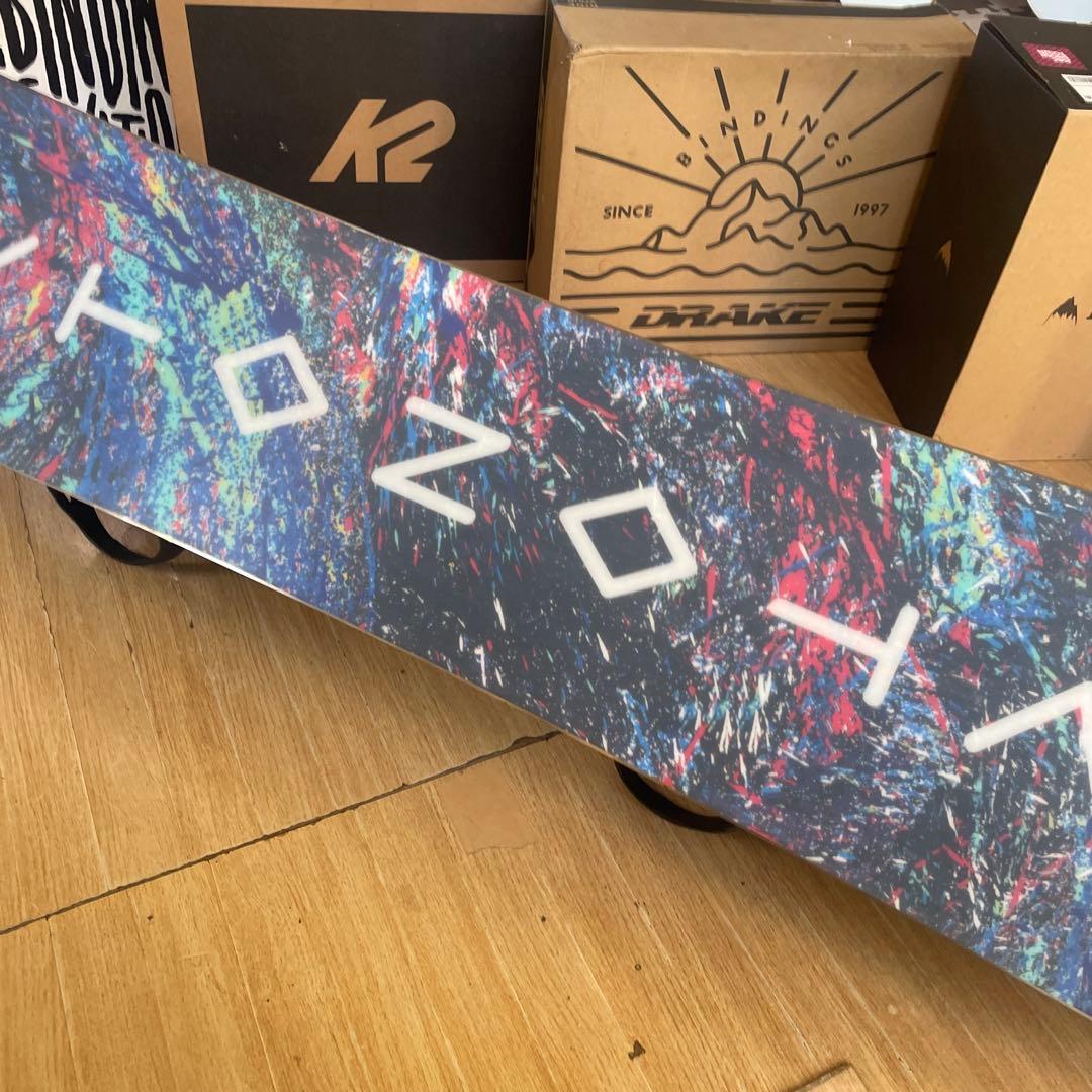 BURTON×SALOMON　バートン　スノーボード　サロモンバインディング付