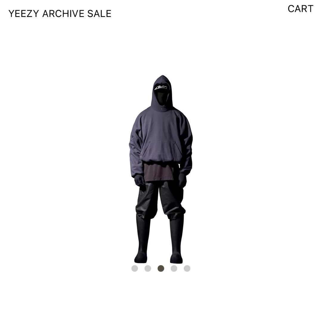 トップス Yeezy Gap Logo hoodie black