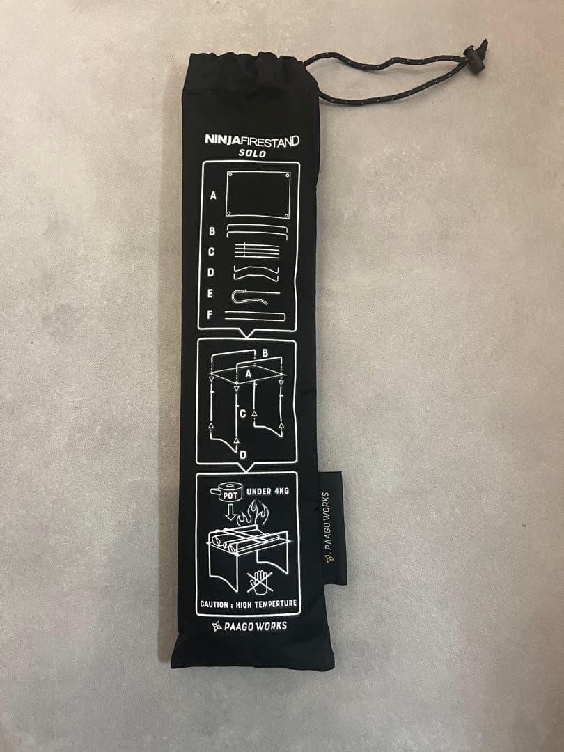 パーゴワークス ニンジャファイヤースタンド ソロ　トング2個