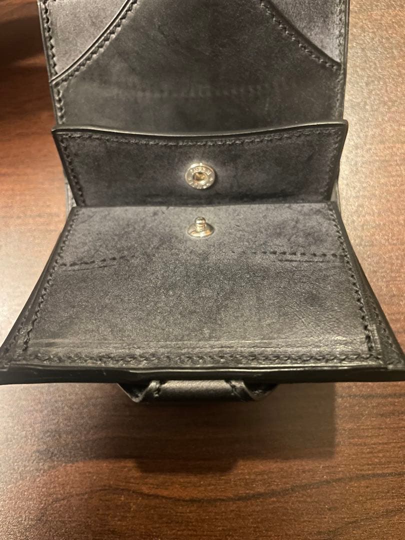 【値下】【おまけ付】万双 オールブライドル コンパクト三つ折り財布