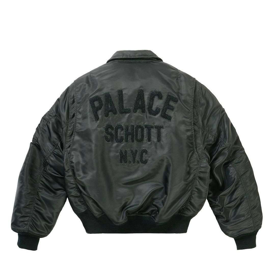 ジャケット・アウター PALACE Schott CWU 90's Fit Bomber Jacket