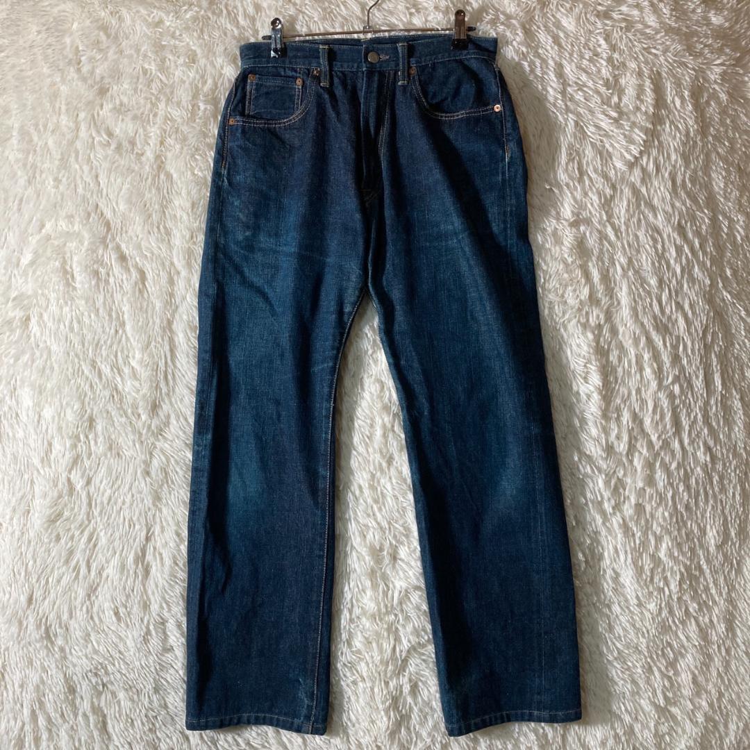 美品 45RPM 濃紺 デニムパンツ 31インチ 日本製 インディゴ