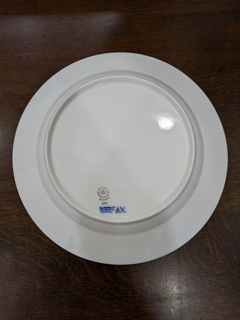 【未使用】ロイヤルコペンハーゲン　BIue Fluted Plain