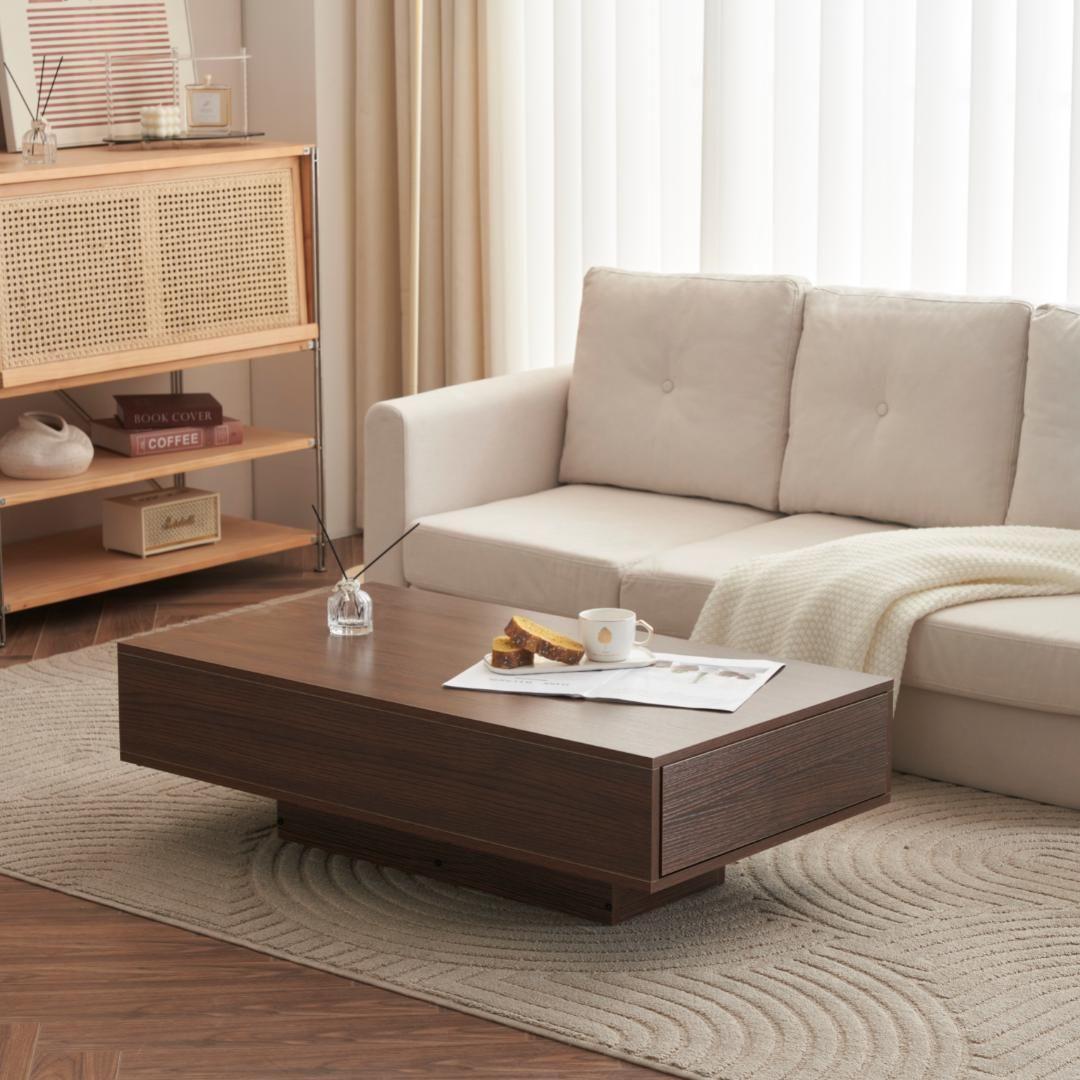 ローテーブル収納付きテーブルセンターテーブル収納付きローテーブル大容量簡単開閉