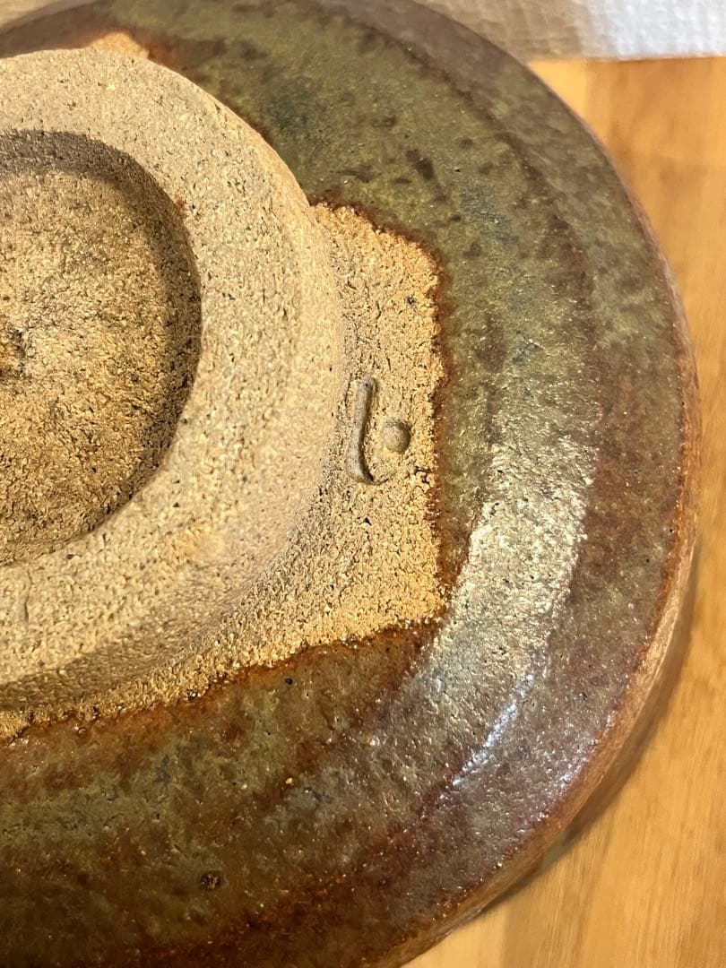 未使用 共箱付 多久唐津焼 船山窯 鳥井能山（鳥井義信）作 抹茶碗 茶道具