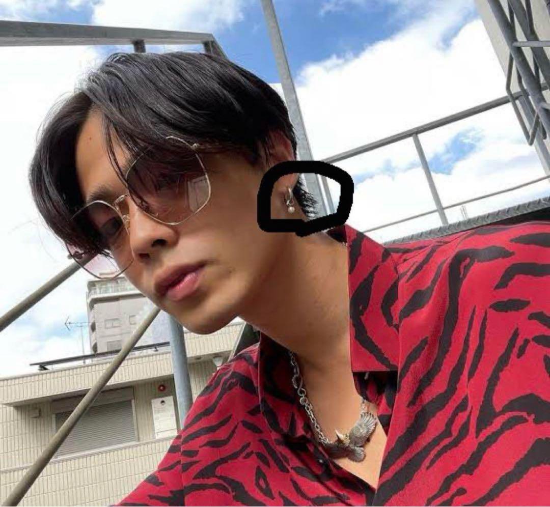 コムドットやまと 着用 スピネリキル 真珠 フープピアス ロンハーマン