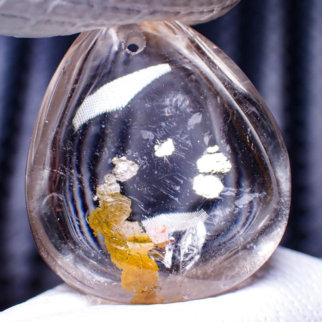 天然石 パイライト クオーツ 1 結晶 原石 ハンドメイド 素材 パワーストーン