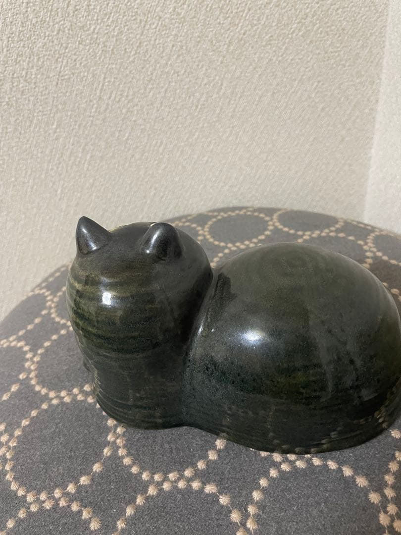 リサラーソン　黒猫　マイ maj 陶器　オブジェ　置物