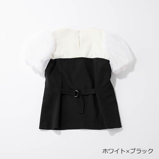 [THREE SQUARE]ビスチェ風ブラウス　新品・未使用　VERY掲載