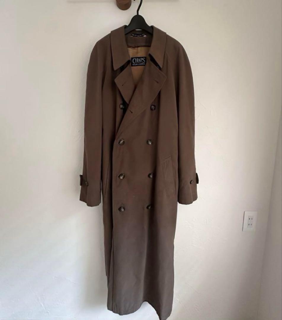 美品 RALPH LAUREN トレンチコート マキシ丈 vintage 古着