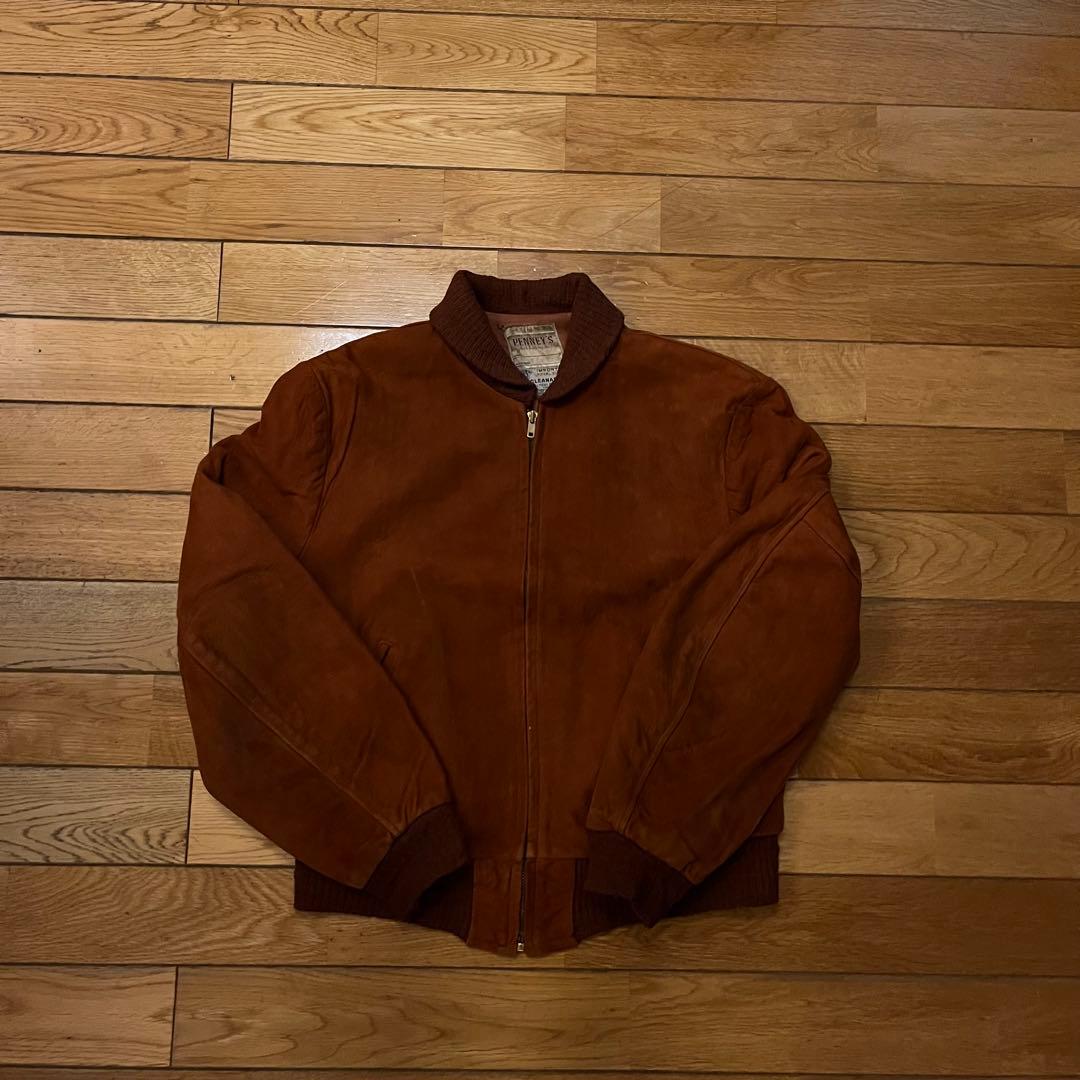 50s PENNYS ペニーズ ヌバック スエードジャケット レザージャケット