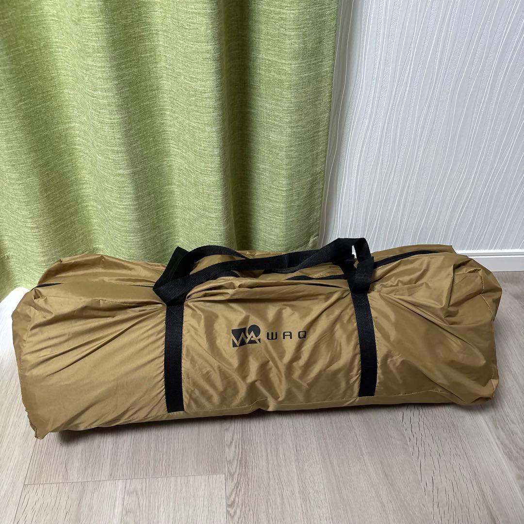 WAQ インフレーターマット キャンプマット 10cm シングル